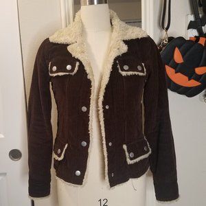 Fascia Brown faux fur Jacket